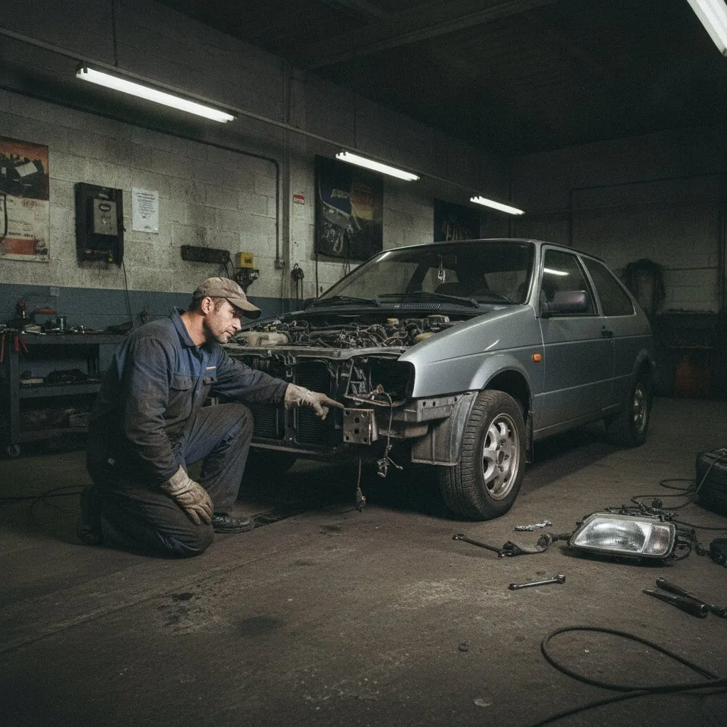 Auto Met Vervangen Chassisnummer Verkopen Juridisch