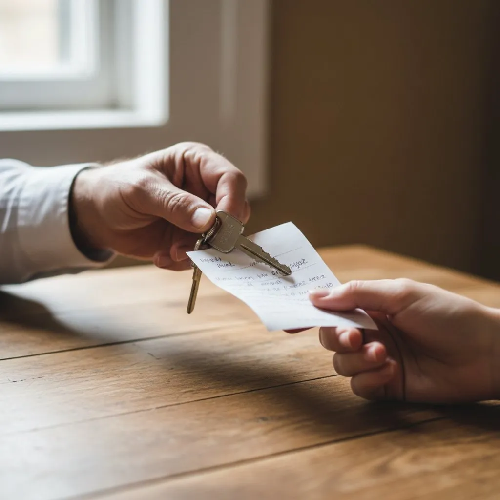 Close-up of transaction details