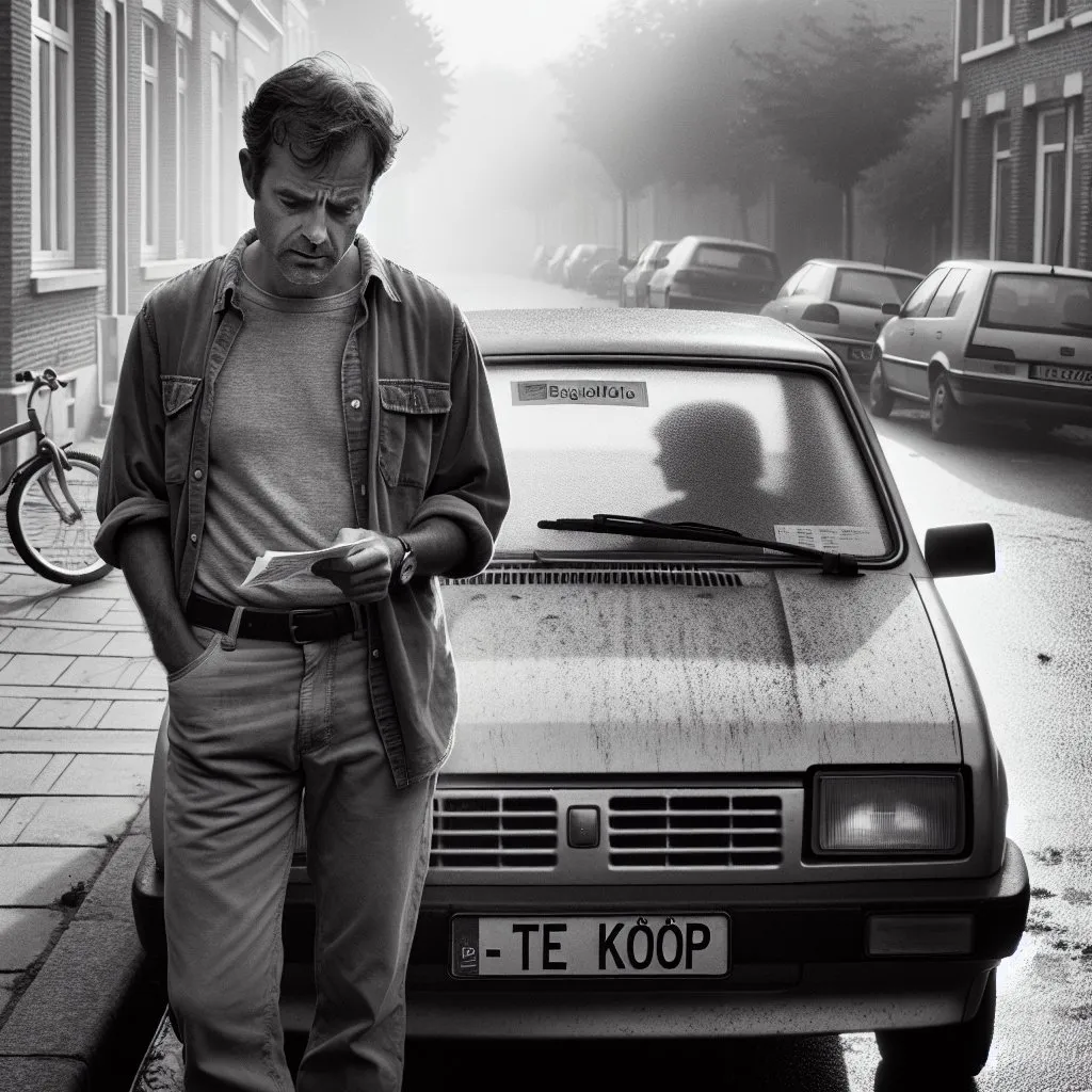 Een auto met een openstaande lening
