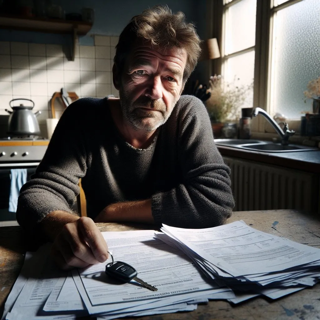 Een bank of kredietverstrekker en documenten